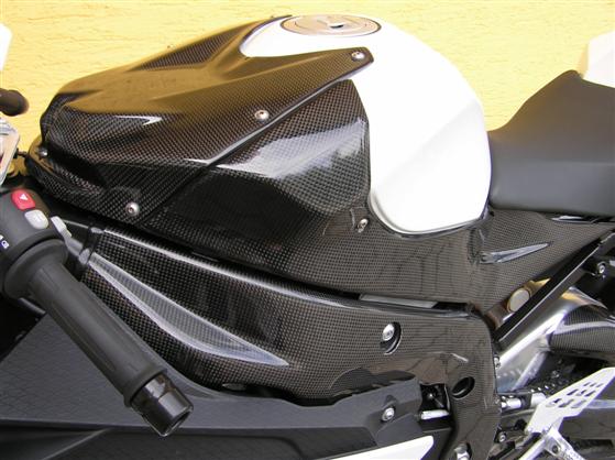 motocyklowe karbonowe osłony nakładki ramy